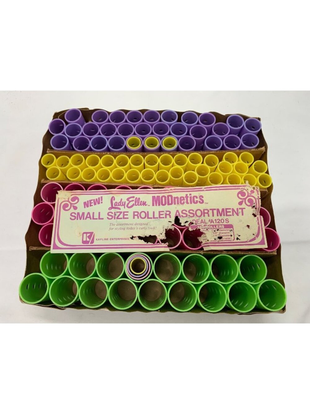 Lady Ellen Modnetics Small Size Roller Assortment Ideal A120S Vintage Hair